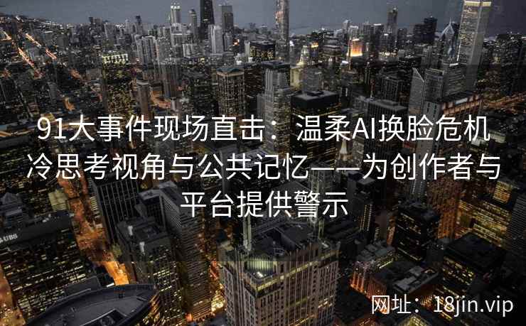 91大事件现场直击：温柔AI换脸危机冷思考视角与公共记忆——为创作者与平台提供警示