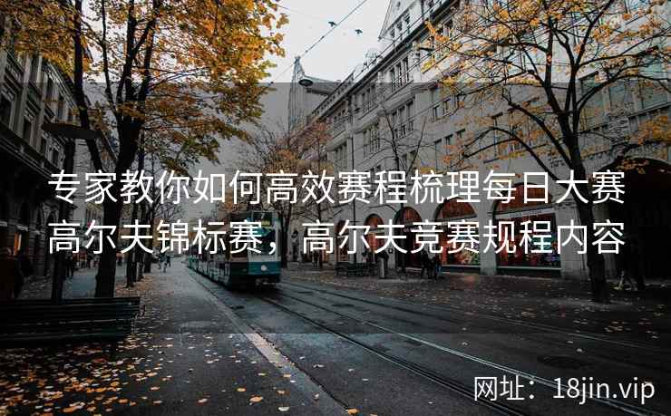 专家教你如何高效赛程梳理每日大赛高尔夫锦标赛，高尔夫竞赛规程内容