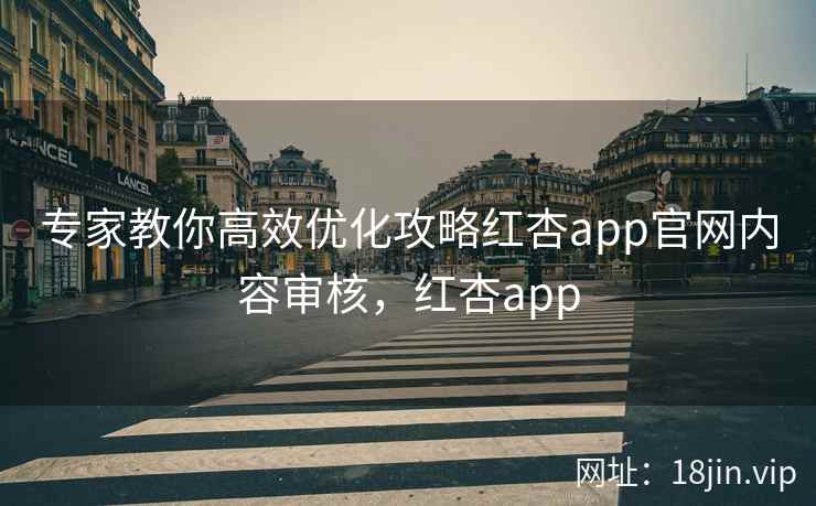 专家教你高效优化攻略红杏app官网内容审核，红杏app